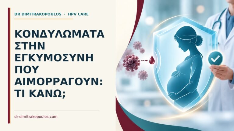 Ιατρικό cover για: Κονδυλώματα στην εγκυμοσύνη που αιμορραγούν: τι κάνω