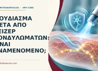 Ιατρικό cover για: Μούδιασμα μετά από λέιζερ κονδυλωμάτων: είναι αναμενόμενο