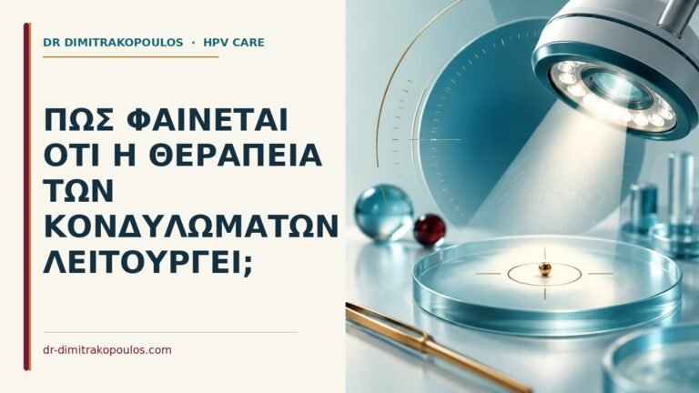Ιατρικό cover για: Πώς φαίνεται ότι η θεραπεία των κονδυλωμάτων λειτουργεί