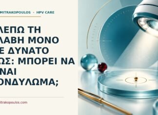 Ιατρικό cover για: Βλέπω τη βλάβη μόνο με δυνατό φως: μπορεί να είναι κονδύλωμα