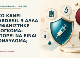 Έχω κάνει Gardasil 9 αλλά εμφανίστηκε εξόγκωμα: μπορεί να είναι κονδύλωμα; Ιατρικό cover για: Έχω κάνει Gardasil 9 αλλά εμφανίστηκε εξόγκωμα: μπορεί να είναι κονδύλωμα