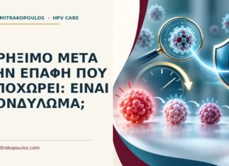 Ιατρικό cover για: Πρήξιμο μετά την επαφή που υποχωρεί: είναι κονδύλωμα