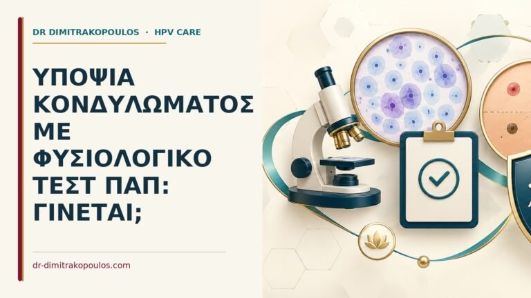 Ιατρικό cover για: Υποψία κονδυλώματος με φυσιολογικό τεστ Παπ: γίνεται