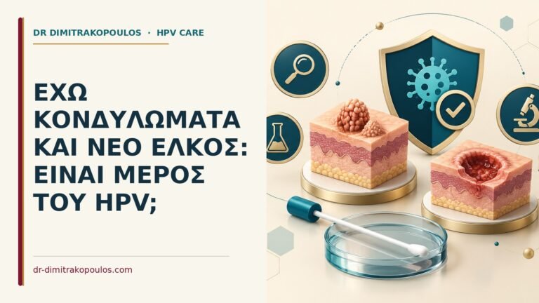 Ιατρικό cover για: Έχω κονδυλώματα και νέο έλκος: είναι μέρος του HPV