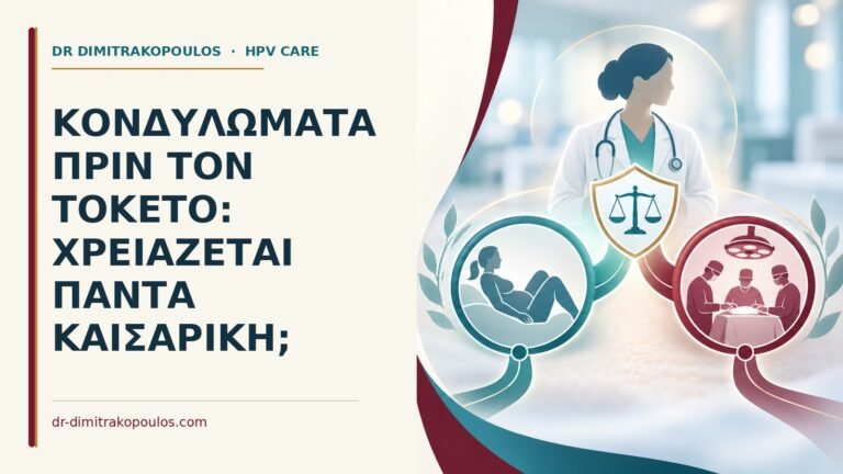 Ιατρικό cover για: Κονδυλώματα πριν τον τοκετό: χρειάζεται πάντα καισαρική