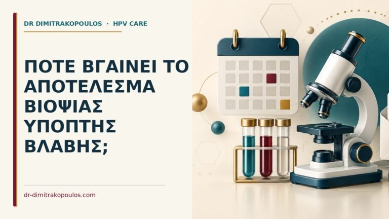 Ιατρικό cover για: Πότε βγαίνει το αποτέλεσμα βιοψίας ύποπτης βλάβης