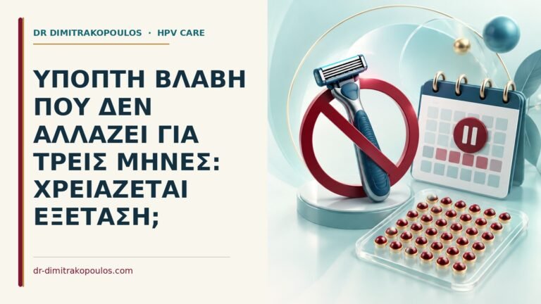 Ιατρικό cover για: Ύποπτη βλάβη που δεν αλλάζει για τρεις μήνες: χρειάζεται εξέταση