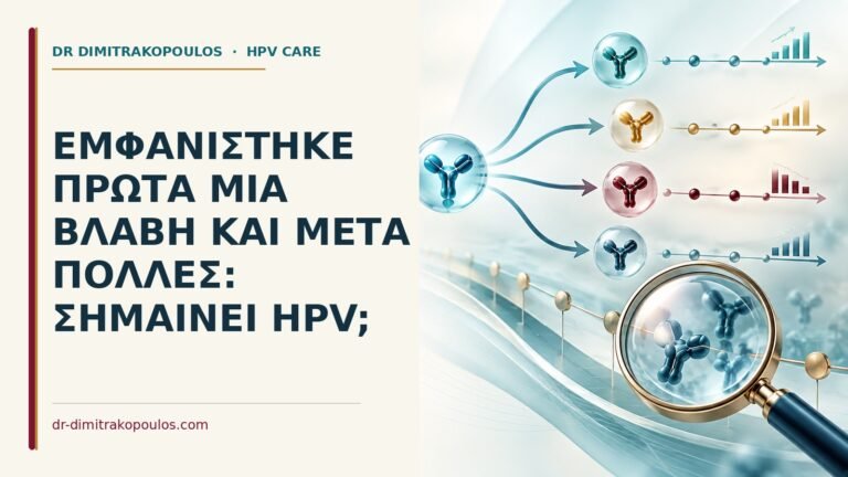 Ιατρικό cover για: Εμφανίστηκε πρώτα μία βλάβη και μετά πολλές: σημαίνει HPV