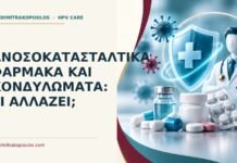 Ιατρικό cover για: Ανοσοκατασταλτικά φάρμακα και κονδυλώματα: τι αλλάζει