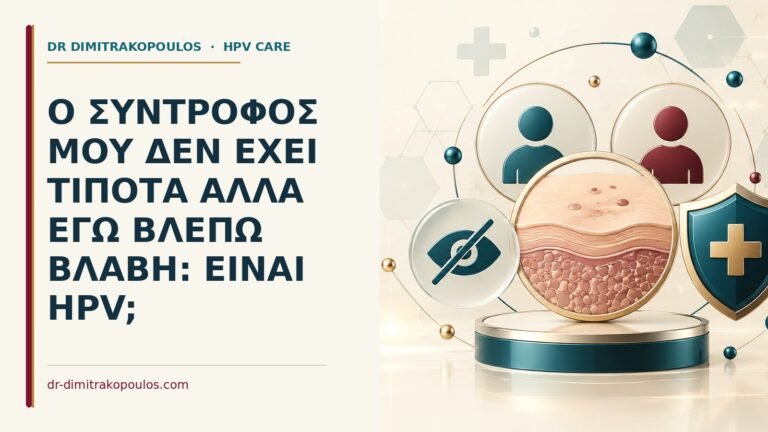 Ιατρικό cover για: Ο σύντροφός μου δεν έχει τίποτα αλλά εγώ βλέπω βλάβη: είναι HPV