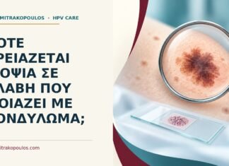 Πότε χρειάζεται βιοψία σε βλάβη που μοιάζει με κονδύλωμα; Ιατρικό cover για: Πότε χρειάζεται βιοψία σε βλάβη που μοιάζει με κονδύλωμα