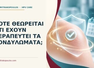 Ιατρικό cover για: Πότε θεωρείται ότι έχουν θεραπευτεί τα κονδυλώματα