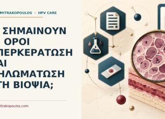 Τι σημαίνουν οι όροι υπερκεράτωση και θηλωμάτωση στη βιοψία; Ιατρικό cover για: Τι σημαίνουν οι όροι υπερκεράτωση και θηλωμάτωση στη βιοψία