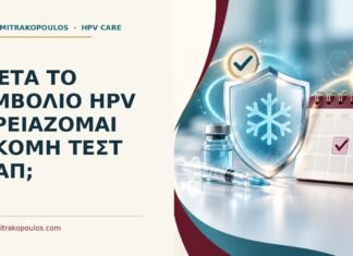 Μετά το εμβόλιο HPV χρειάζομαι ακόμη τεστ Παπ; Ιατρικό cover για: Μετά το εμβόλιο HPV χρειάζομαι ακόμη τεστ Παπ