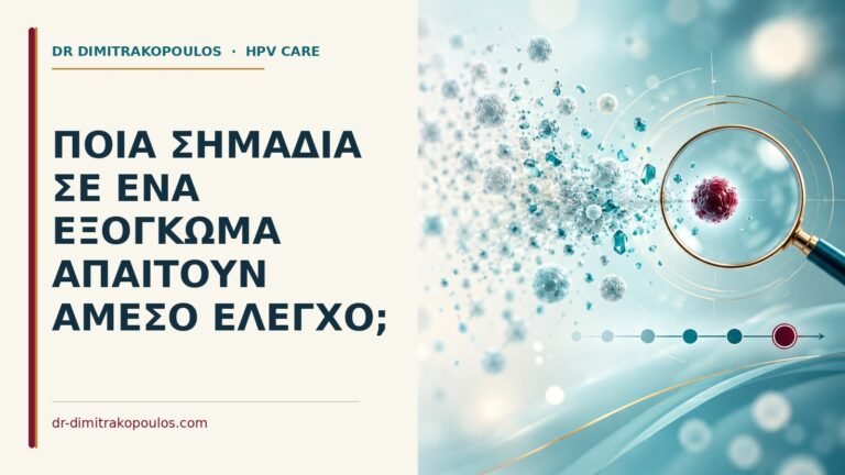 Ιατρικό cover για: Ποια σημάδια σε ένα εξόγκωμα απαιτούν άμεσο έλεγχο