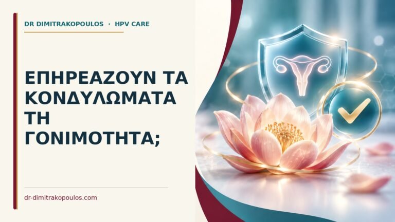 Ιατρικό cover για: Επηρεάζουν τα κονδυλώματα τη γονιμότητα
