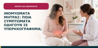 Ινομυώματα μήτρας: ποια συμπτώματα οδηγούν σε υπερηχογράφημα;