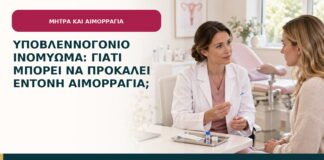 Υποβλεννογόνιο ινομύωμα: γιατί μπορεί να προκαλεί έντονη αιμορραγία;