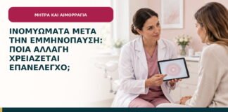 Ινομυώματα μετά την εμμηνόπαυση: ποια αλλαγή χρειάζεται επανέλεγχο;