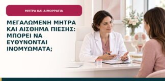 Μεγαλωμένη μήτρα και αίσθημα πίεσης: μπορεί να ευθύνονται ινομυώματα;