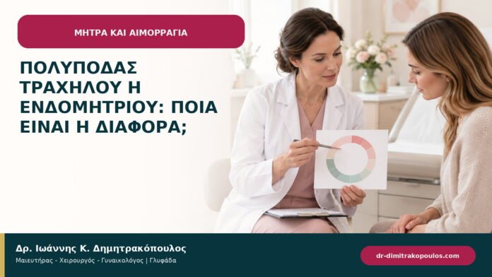 Πολύποδας τραχήλου ή ενδομητρίου: ποια είναι η διαφορά; Πολύποδας τραχήλου ή ενδομητρίου: ποια είναι η διαφορά;