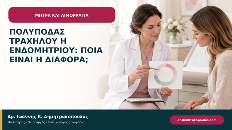 Πολύποδας τραχήλου ή ενδομητρίου: ποια είναι η διαφορά;