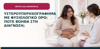 Υστεροϋπερηχογράφημα με φυσιολογικό ορό: πότε βοηθά στη διάγνωση;