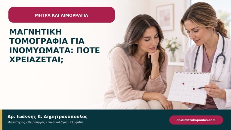 Μαγνητική τομογραφία για ινομυώματα: πότε χρειάζεται;