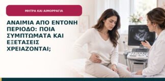 Αναιμία από έντονη περίοδο: ποια συμπτώματα και εξετάσεις χρειάζονται;