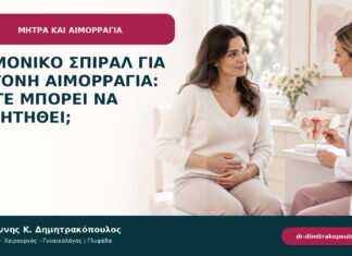 Ορμονικό σπιράλ για έντονη αιμορραγία: πότε μπορεί να συζητηθεί;