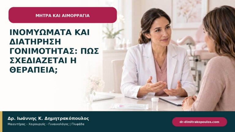 Ινομυώματα και διατήρηση γονιμότητας: πώς σχεδιάζεται η θεραπεία;
