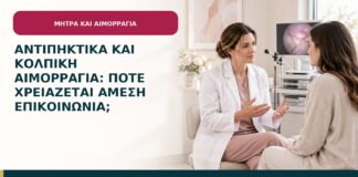 Αντιπηκτικά και κολπική αιμορραγία: πότε χρειάζεται άμεση επικοινωνία;