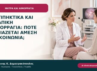 Αντιπηκτικά και κολπική αιμορραγία: πότε χρειάζεται άμεση επικοινωνία; Αντιπηκτικά και κολπική αιμορραγία: πότε χρειάζεται άμεση επικοινωνία;