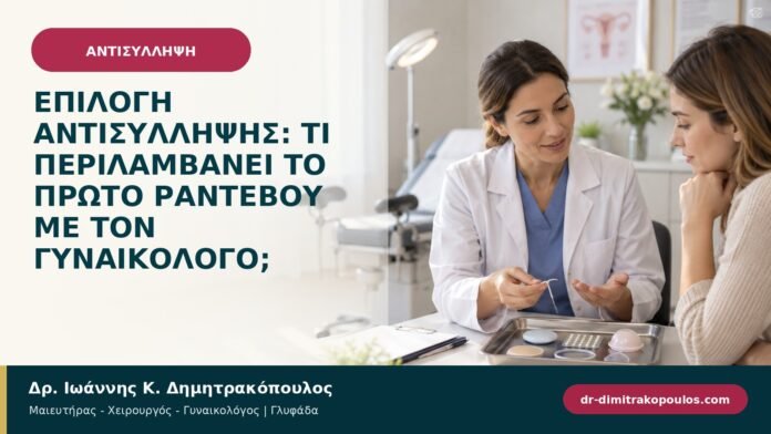 Επιλογή αντισύλληψης: τι περιλαμβάνει το πρώτο ραντεβού με τον γυναικολόγο; Επιλογή αντισύλληψης: τι περιλαμβάνει το πρώτο ραντεβού με τον γυναικολόγο;
