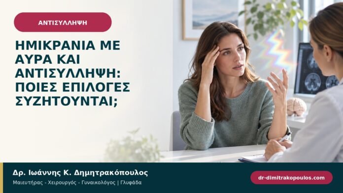 Ημικρανία με αύρα και αντισύλληψη: ποιες επιλογές συζητούνται; Ημικρανία με αύρα και αντισύλληψη: ποιες επιλογές συζητούνται;