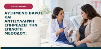 Αυξημένο βάρος και αντισύλληψη: επηρεάζει την επιλογή μεθόδου;