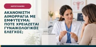 Ακανόνιστη αιμορραγία με εμφύτευμα: πότε χρειάζεται γυναικολογικός έλεγχος;