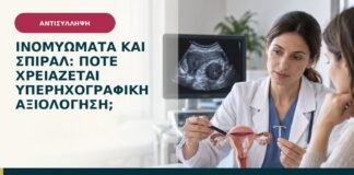 Ινομυώματα και σπιράλ: πότε χρειάζεται υπερηχογραφική αξιολόγηση;