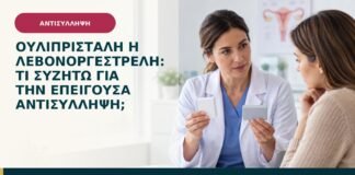 Ουλιπριστάλη ή λεβονοργεστρέλη: τι συζητώ για την επείγουσα αντισύλληψη;