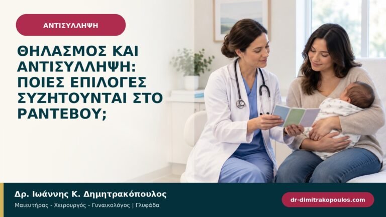 Θηλασμός και αντισύλληψη: ποιες επιλογές συζητούνται στο ραντεβού;
