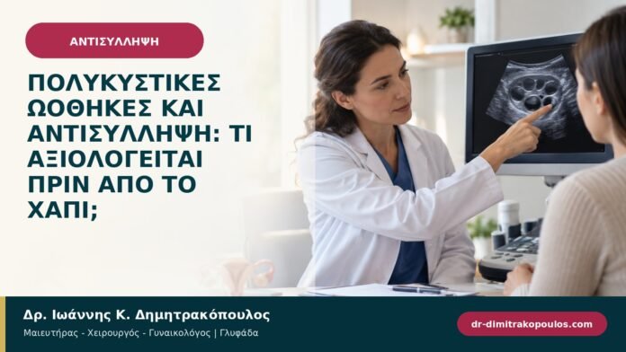 Πολυκυστικές ωοθήκες και αντισύλληψη: τι αξιολογείται πριν από το χάπι;