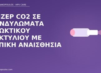 λέιζερ CO2 πρωκτικά κονδυλώματα