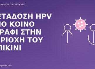Μετάδοση HPV από κοινό ξυράφι στην περιοχή του μπικίνι μετάδοση HPV ξυράφι μπικίνι