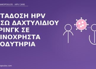 Μετάδοση HPV μέσω δαχτυλιδιού στρινγκ σε κοινόχρηστα αποδυτήρια μετάδοση HPV στρινγκ αποδυτήρια