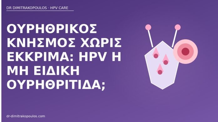 Ουρηθρικός κνησμός χωρίς έκκριμα: HPV ή μη ειδική ουρηθρίτιδα; ουρηθρικός κνησμός HPV