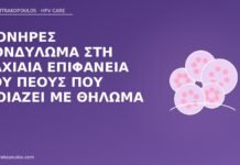 Μονήρες κονδύλωμα στη ραχιαία επιφάνεια του πέους που μοιάζει με θηλωμα κονδύλωμα πέος θηλωμα
