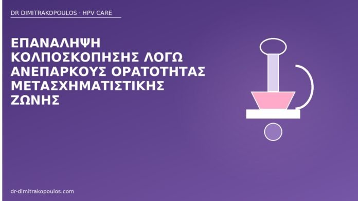 επανάληψη κολποσκόπησης ορατότητα