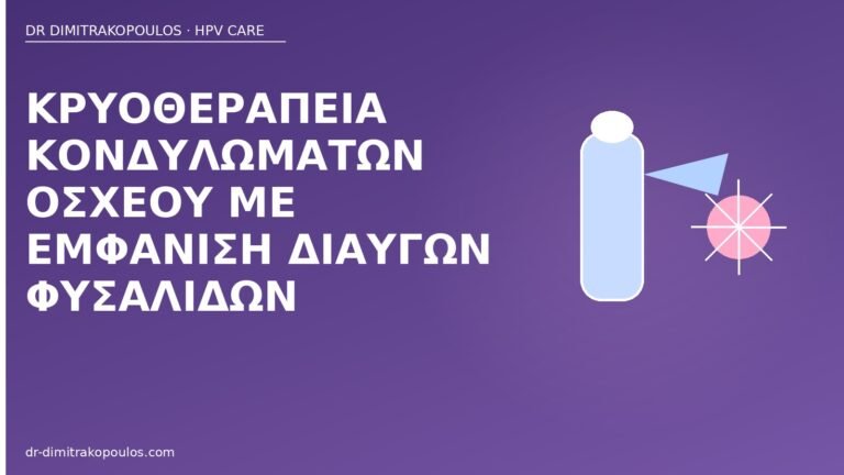 φυσαλίδες κρυοθεραπεία οσχέου