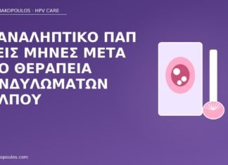 επαναληπτικό Παπ μετά κονδυλώματα