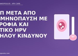 Παπ εμμηνόπαυση ατροφία HPV